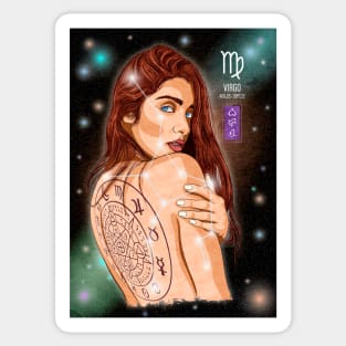 Virgo Sticker